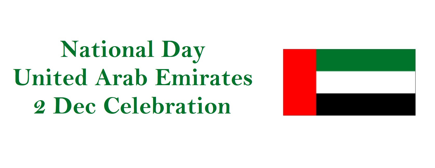 National Day Holiday, UAE
