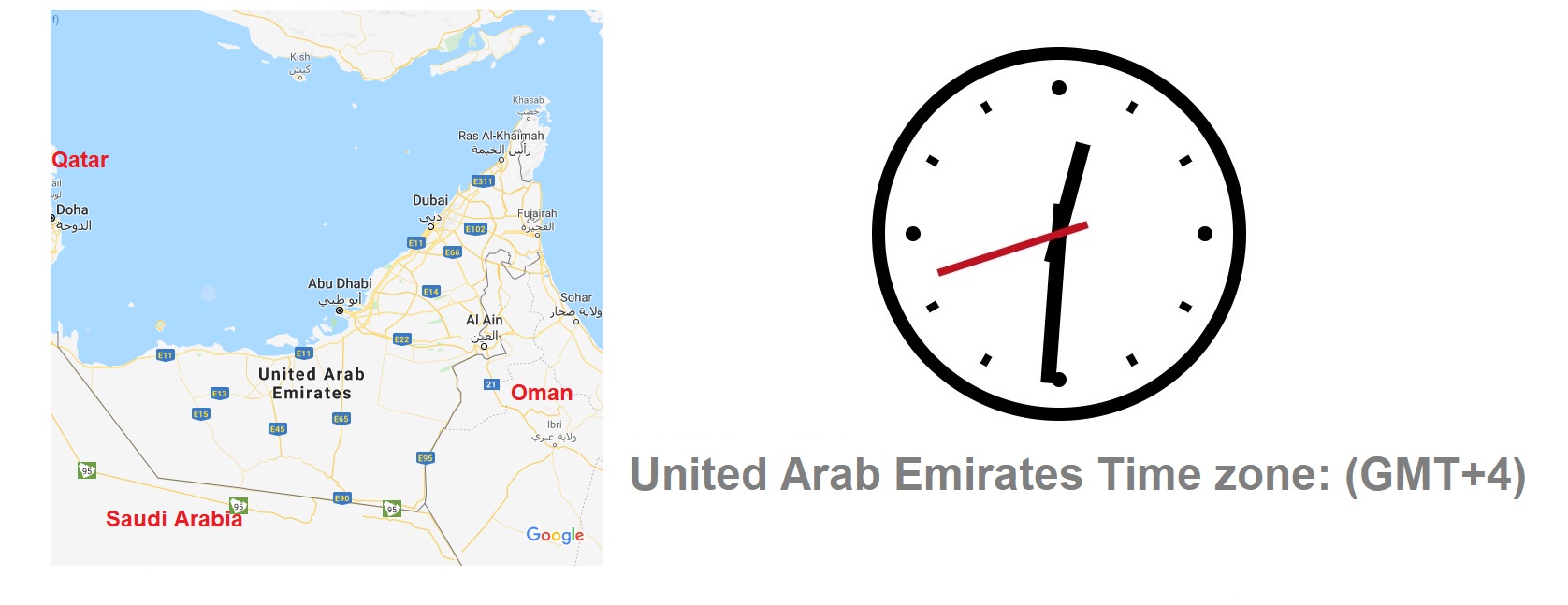 United Arab Emirates Time Zone
